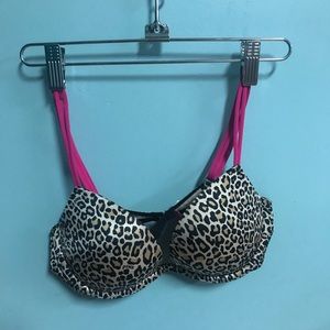 Leopard print bra